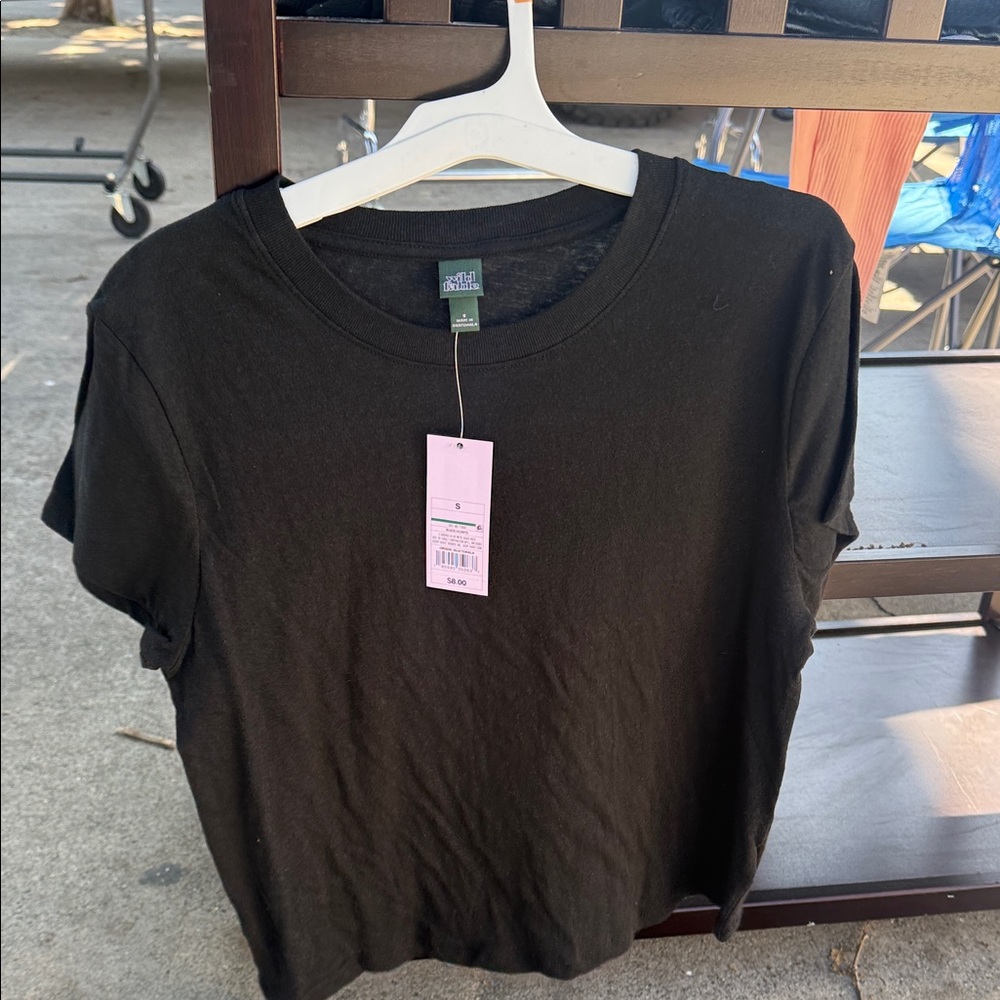 Wild Fable Black Short Sleeve Tee